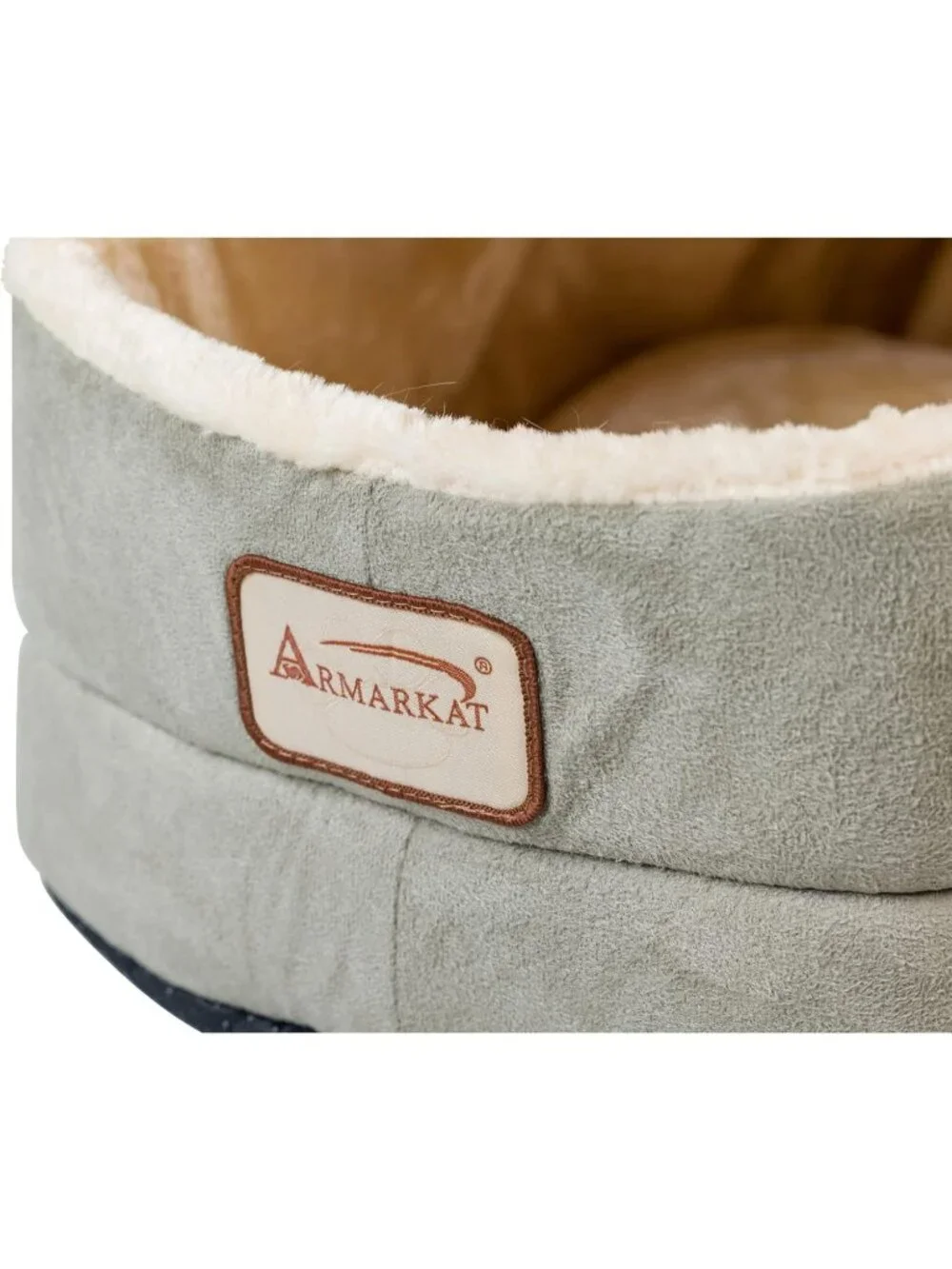 New Sage Green Cat Bed 18x14 Inch Soft and Comfortable Pet Bed for Cats